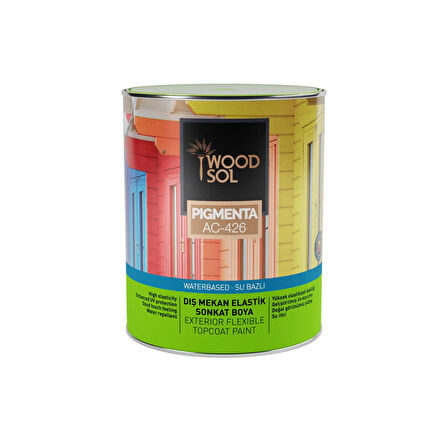 Woodsol Pigmenta Elastik Sonkat Ahşap Boyası 5212 Blu Cielo 0.75 l