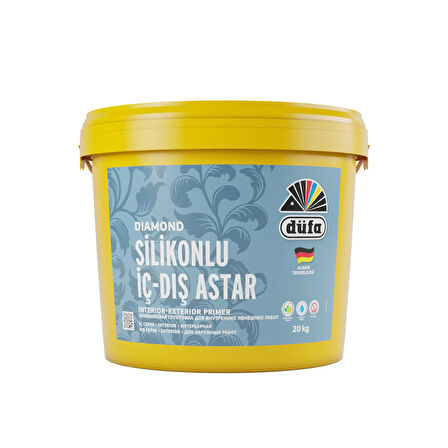 Düfa Diamond Silikonlu İç Cephe ve Dış Cephe Astar Beyaz 20 kg