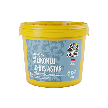 Düfa Diamond Silikonlu İç Cephe ve Dış Cephe Astar Beyaz 20 kg