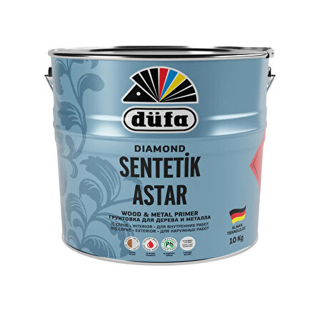 Düfa Diamond Sentetik Son Kat Astar Beyaz 10 kg