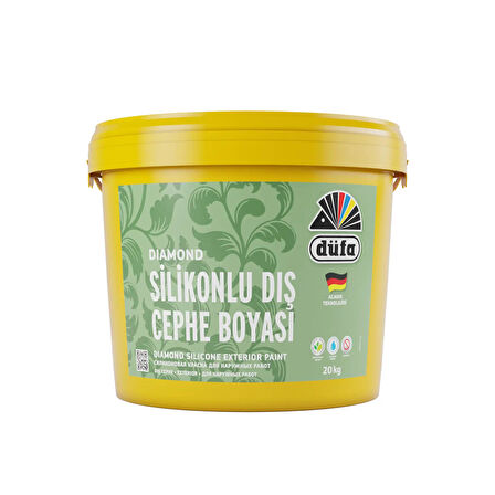 Düfa Diamond Silikonlu Dış Cephe Boyası Beyaz 20 kg
