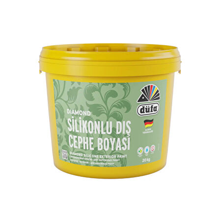 Düfa Diamond Silikonlu Dış Cephe Boyası Beyaz 20 kg