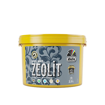 Düfa Zeolit İpek Mat Bebek İç Cephe Duvar Boyası 6669 Lila 2.5 l