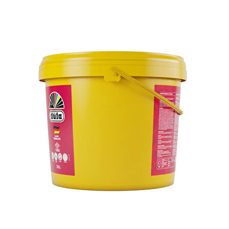 Düfa Klasik Silikonlu Mat İç Cephe Duvar Boyası 7550 Ferah Gri 15 l