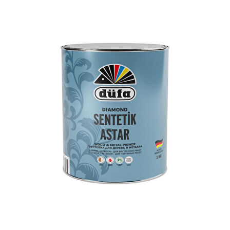 Düfa Diamond Sentetik Son Kat Astar Beyaz 1 kg