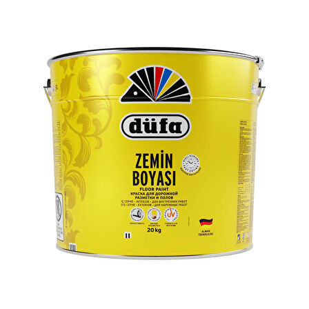 Düfa Zemin Boyası 1023 Krom Sarı 20 kg