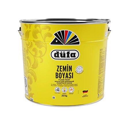 Düfa Zemin Boyası 1023 Krom Sarı 20 kg