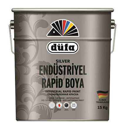 Düfa Rapid Endüstriyel Boya İpek Mat Beyaz 15 Kg