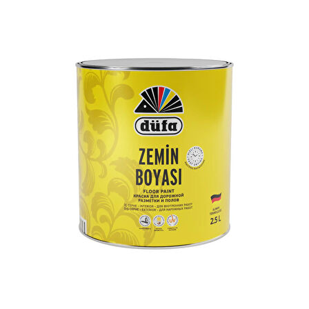 Düfa Zemin Boyası 9010 Antik Beyaz 2.5 l