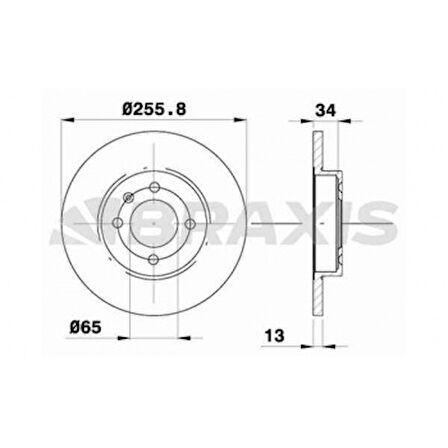Vag On Fren Aynası Golf III 1.6 1.9tdi Cabrıo 1.8 1.9tdi 93 98 Passat 1.8 1.9d 1.9td 1.9tdi 88>96 - Braxıs Ae0060