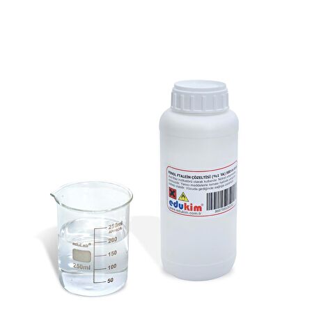 FENOL FTALEİN ÇÖZELTİSİ (%1'LİK) 500 ML AMB.