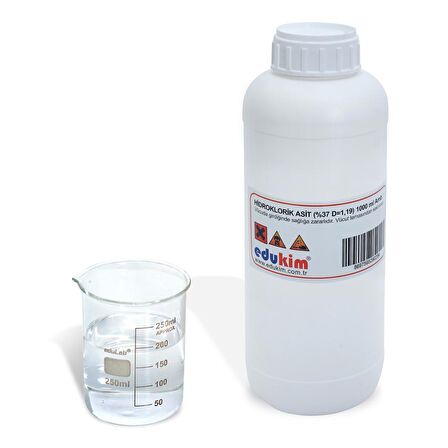 HİDROKLORİK ASİT (%37 D=1.19) 1000 ML AMB.