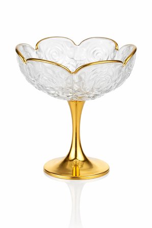 Rose Metal Ayaklı Sunumluk 6 Lı Gold