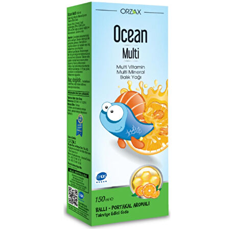 Ocean Multi Omega 3 Bal İlaveli 150 ml