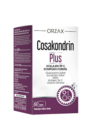 Orzax Cosakondrin Plus 60 Tablet x 3 Adet