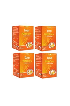 Ocean Vitamin C 1000 Mg 30 Tablet  4 Kutu