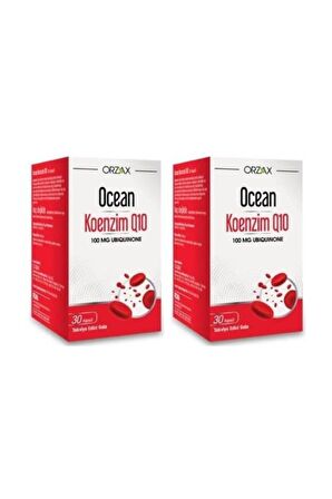 Koenzim Q10 100 Mg 30 Kapsül 2'li Paket