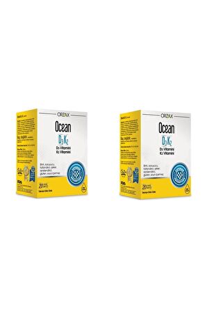 Ocean D3k2 Damla 20 Ml 2'li Paket