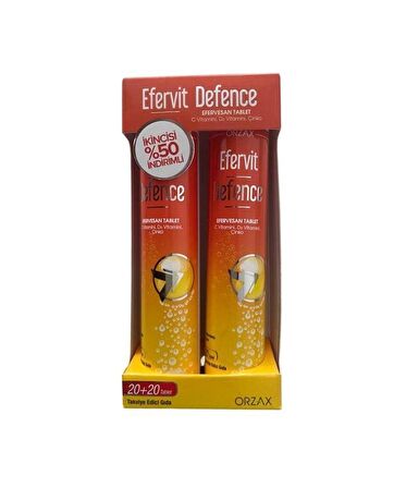 Efervit Defence 20+20 Efervesan Tablet