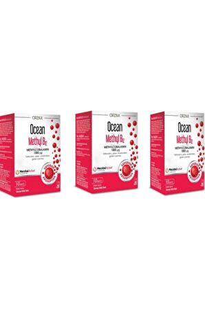 Ocean Methyl B12 Sprey 1000 mg 10 ml 3 Kutu