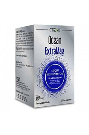OCEAN EXTRAMAG 60 TABLET MAGNEZYUM