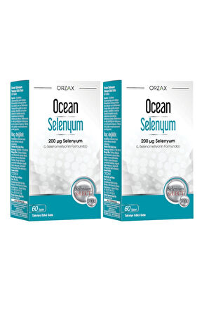 Ocean Selenyum 200 Mcg 60 Tablet x 2 Adet