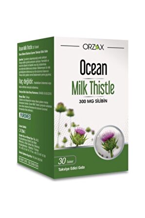Ocean Milk Thistle 30 Tablet 8697595872031