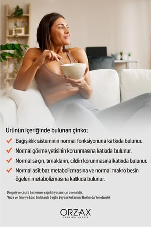 Orzax Ocean Picozinc Takviye Edici Gıda 30 Kapsül
