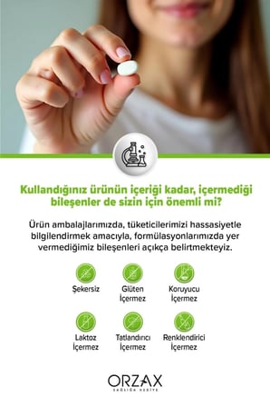 Orzax Ocean Picozinc Takviye Edici Gıda 30 Kapsül
