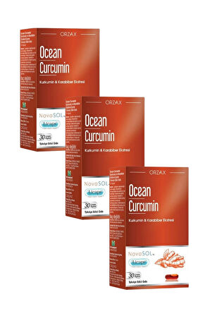 Ocean Curcumin 30 Kapsül x 3 Adet