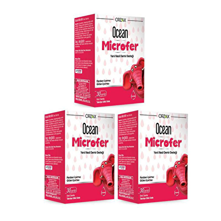Ocean Microfer Damla 30 ML x 3 Adet