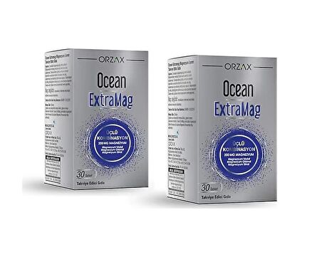 Ocean ExtraMag 30 Tablet - 2 ADET - SKT:05/2026