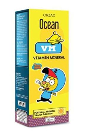 Ocean VM Portakal Aromalı Takviye Edici Gıda 150ml