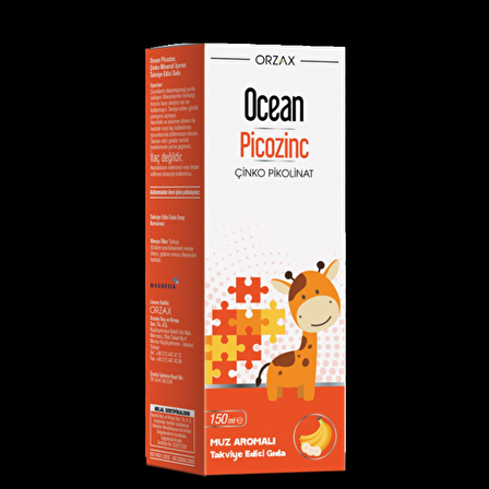 Ocean Picozinc 150ml Şurup