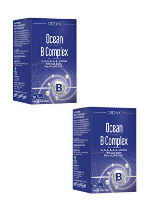 Ocean B Complex 50 Kapsül x 2 Adet