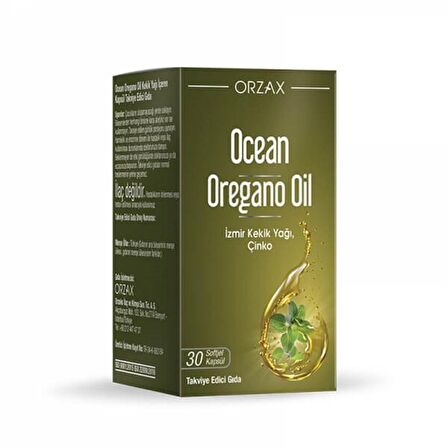 Ocean Oregano Oil 30 Kapsül