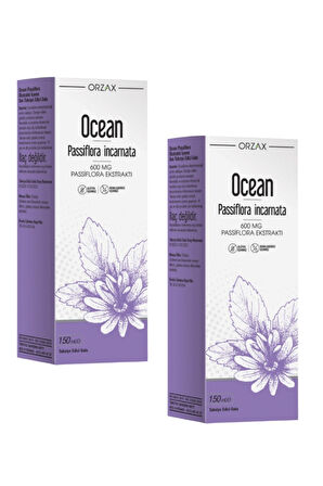 Ocean Passiflora Şurup 150 ml x 2 Adet