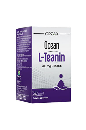 Ocean L-Teanin 200 Mg 30 Kapsül x 3 Adet