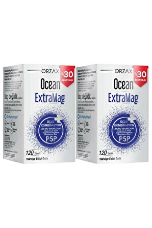 Ocean Extramag 120 Tablet x 2 Adet