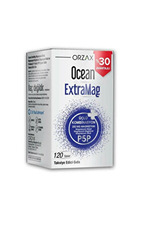 OCEAN EXTRAMAG 120 TABLET 8697595873793