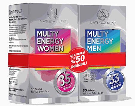 Naturalnest Multivitamin Aile Paketi 