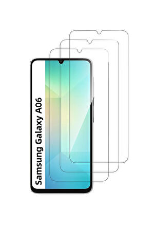 Samsung Galaxy A06 Nano Ekran Koruyucu Kırılmaz Cam - Ince Ve Esnek