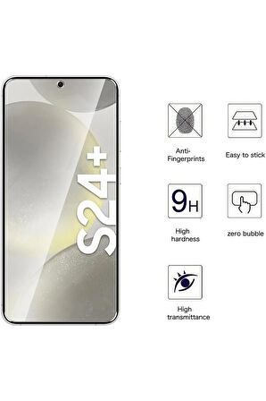 Samsung Galaxy S24+ Plus Nano Ekran Koruyucu Kırılmaz Cam - Ince Ve Esnek