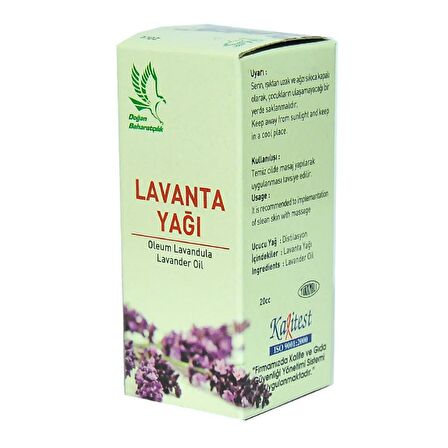 Lavanta Yağı 20 cc