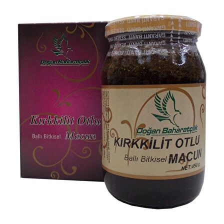 Kırkkilitotlu Ballı Bitkisel Karışım Cam Kavanoz 450 Gr