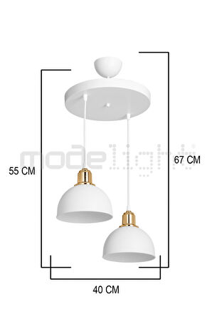 BELLA 2Lİ AVİZE BEYAZ SALON-OTURMA ODASI-ÇOCUK ODASI-YEMEK-YATAK ODASI--ANTRE-MUTFAK