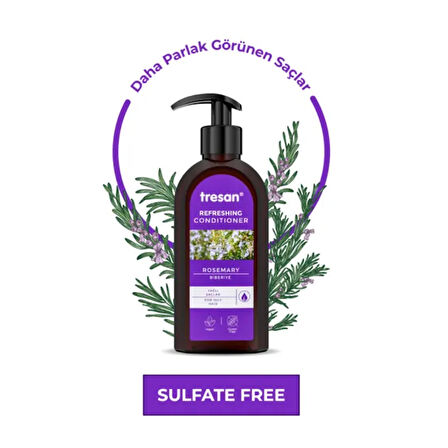 Tresan Biberiye Canlandırıcı Sülfatsız Bakım Saç Kremi 300 ml