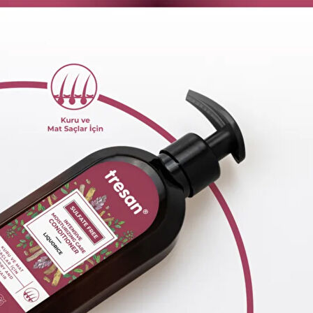 Tresan Meyan Kökü Yoğun Nemlendirici Sülfatsız Bakım Saç Kremi 300 ml