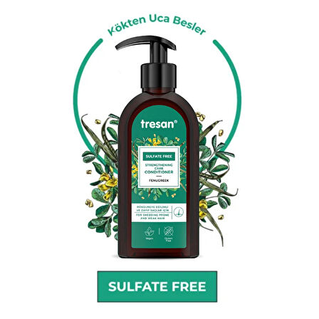 Tresan Çemen Otu Güçlendirici Sülfatsız Bakım Saç Kremi 300 ml