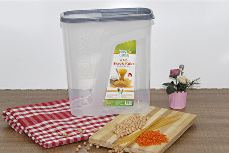 Poly Time 6 No Erzak Kabı 6 Lt 12x27x29.5 cm E396